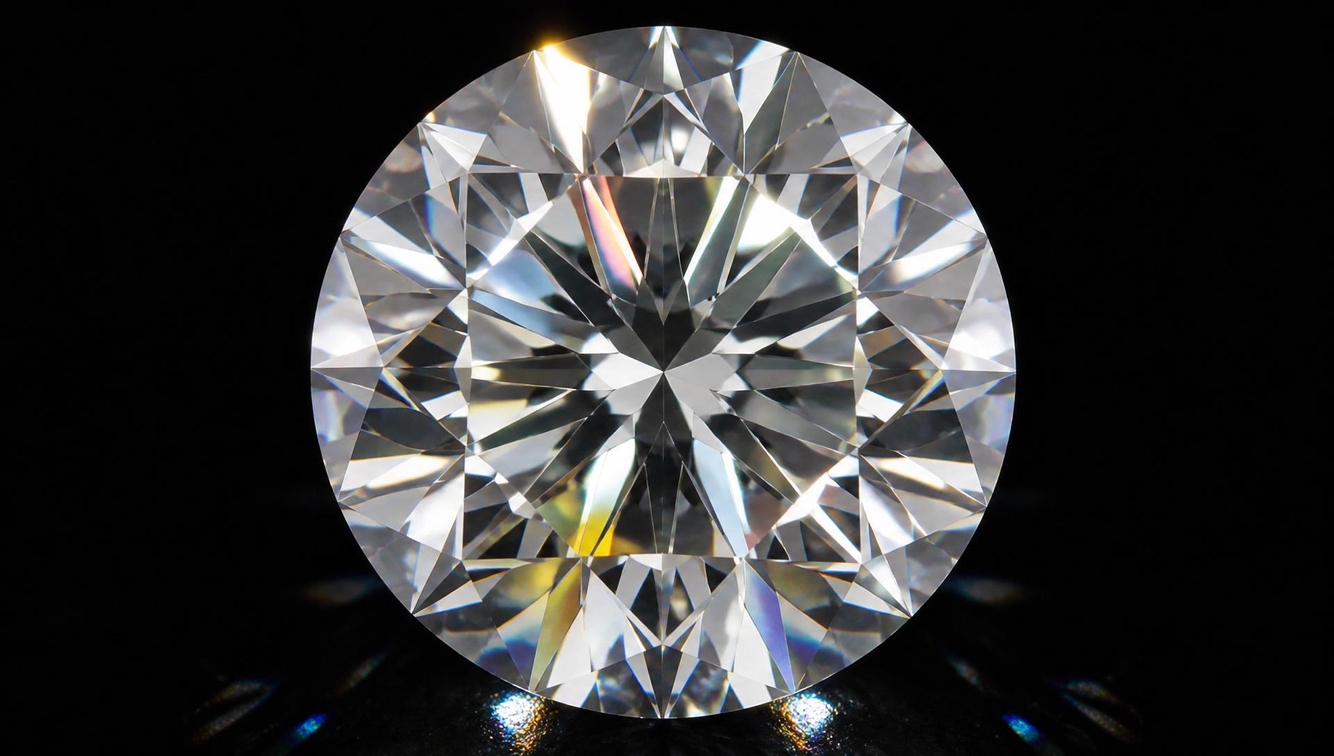 Diamant taillé brillant WAL & Co en 4K
